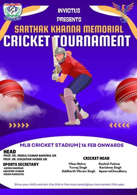 Cricket Tournament
